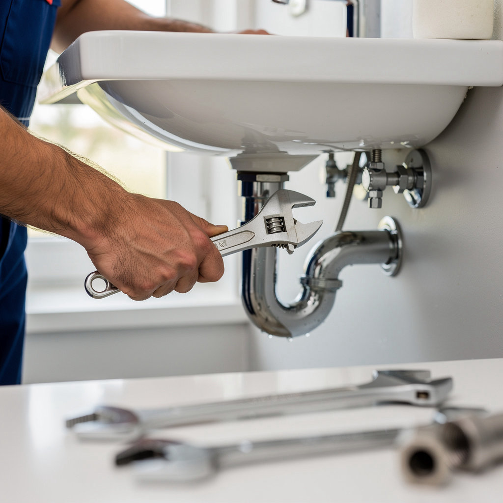 Evan the Handyman providing professional plumbing repair and fixture installation services in San Diego