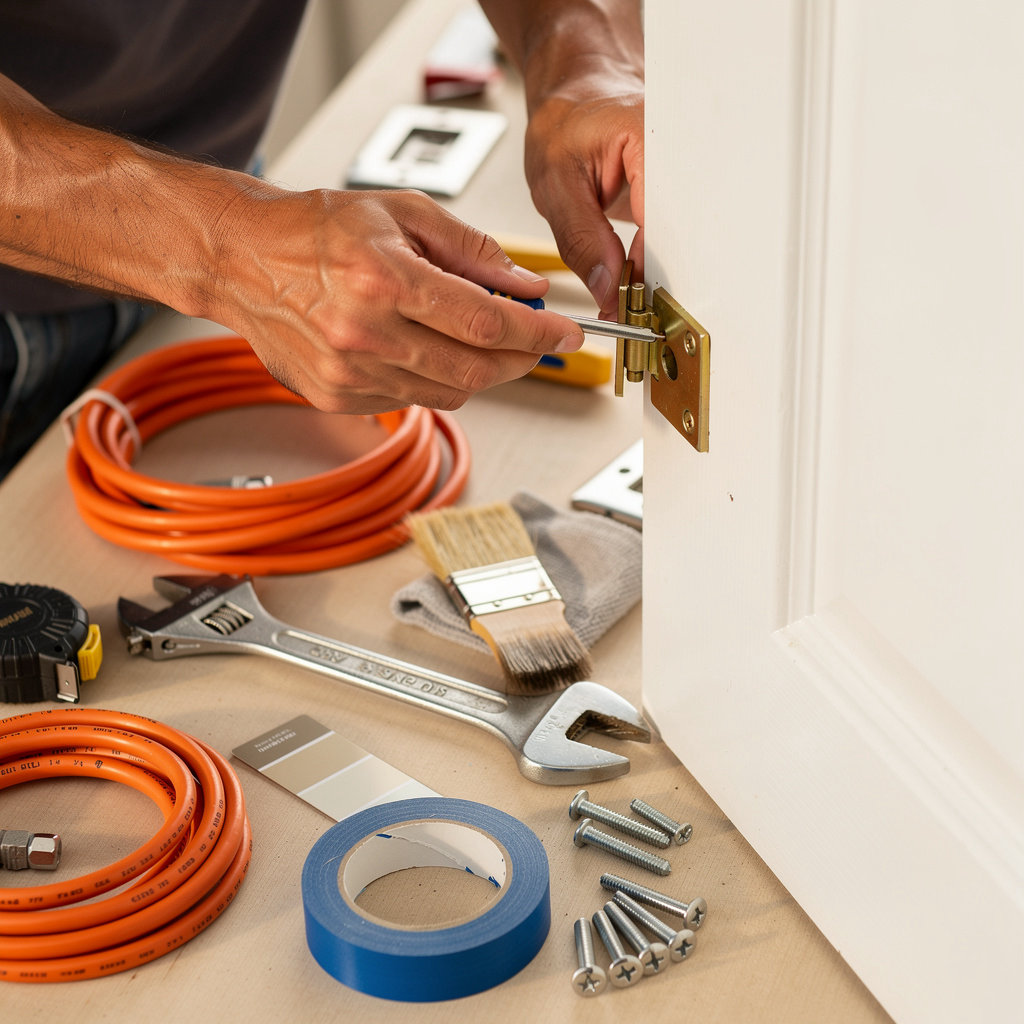 Evan the Handyman providing expert plumbing and home repair services in San Diego